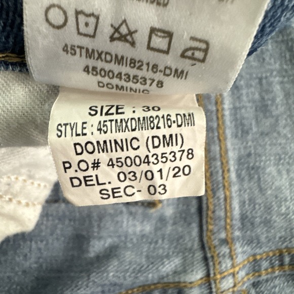 Joe's Jeans Men's Size 30 x 27 The Legend Skinny Fit Jeans Denim Blue - Picture 8 of 9